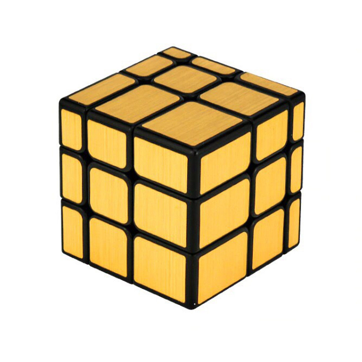 Rubik 3x3 gương vàng - Tặng kèm đế