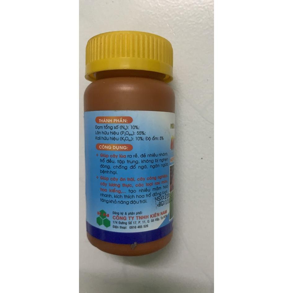 Phân bón NPK KINA theo phân Loại 30-10-10 ; 21-21-21 ; 6-30-30; 10-55-10 lọ 100gr