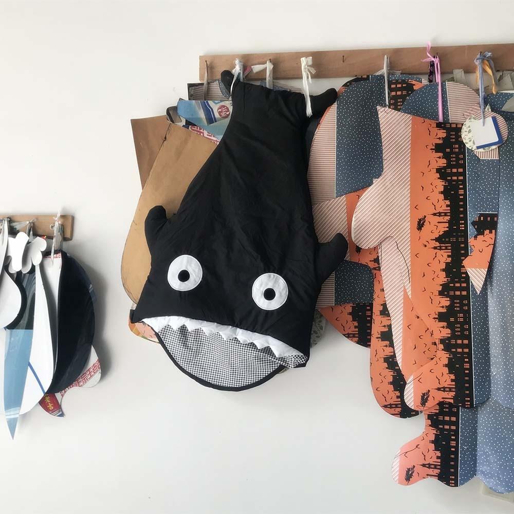 6 Màu Sắc Túi Ngủ Cho Bé Hoạt Hình Dễ Thương Cá Mập Bé Ngủ Túi Mềm Mại Dày Chăn Cá Mập Bé Sơ Sinh Trẻ Sơ Sinh Trẻ Em Ấm Áp đầm