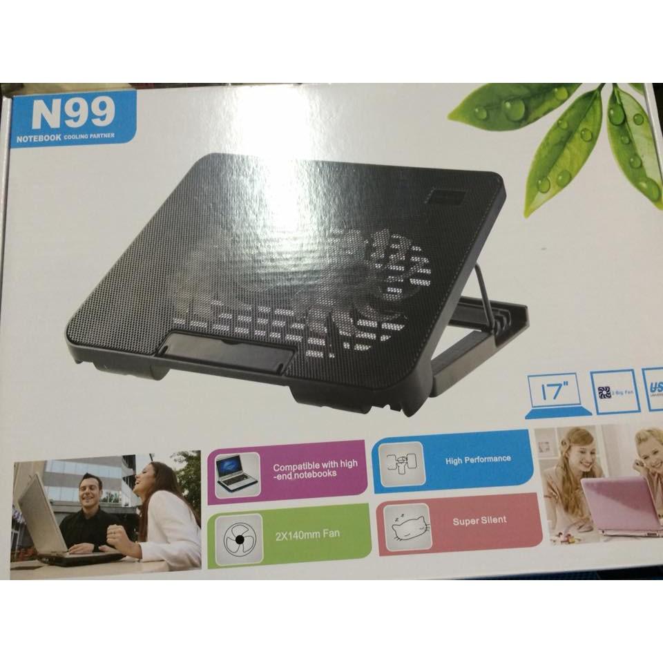 ĐẾ TẢN NHIỆT LAPTOP N99- 2 QUẠT