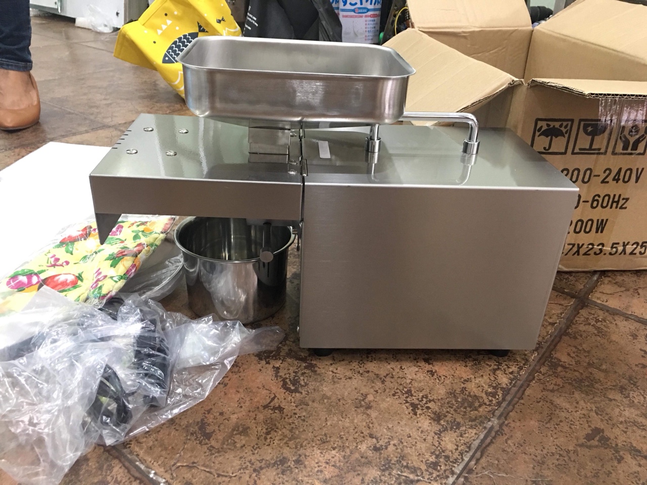 Máy ép dầu GD-07
