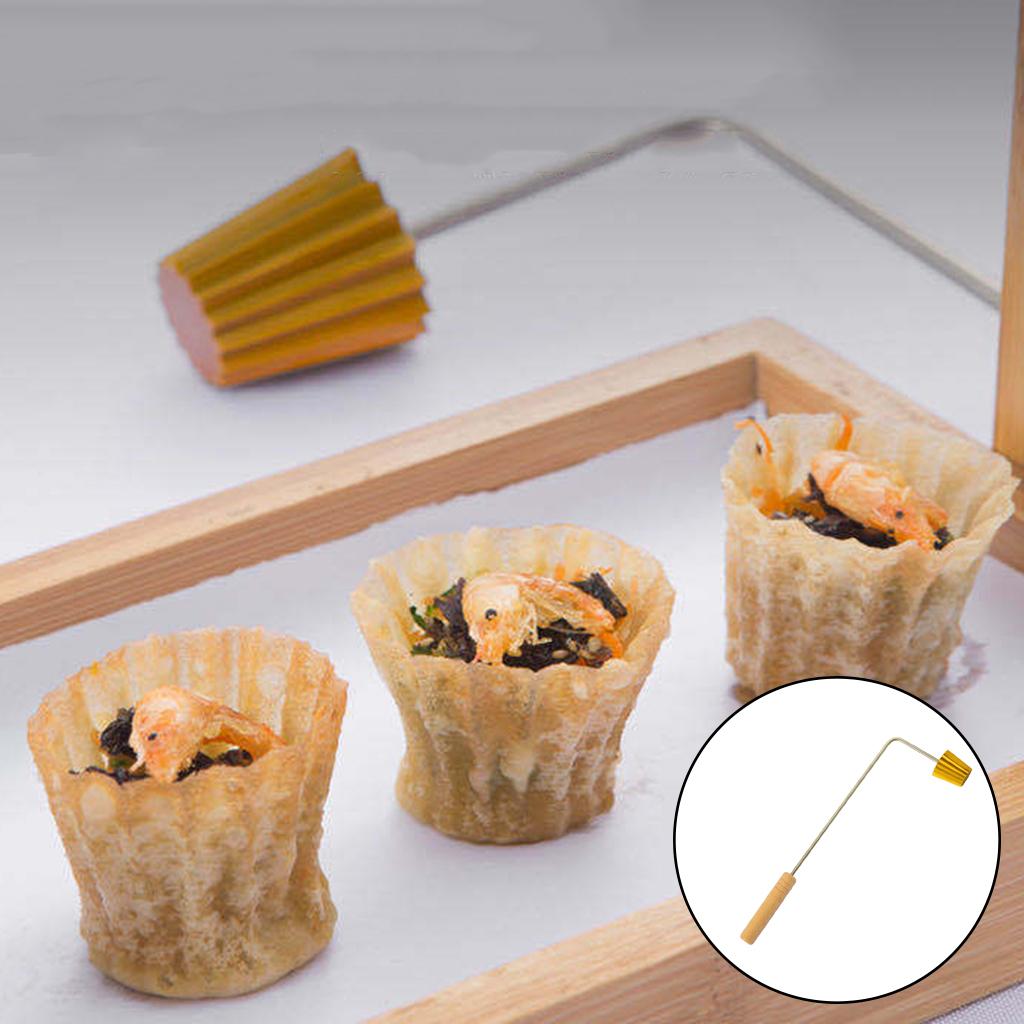 Pie Tee Maker Innovative Snack Mould Reusable Wood Handle Bakeware Gadgets