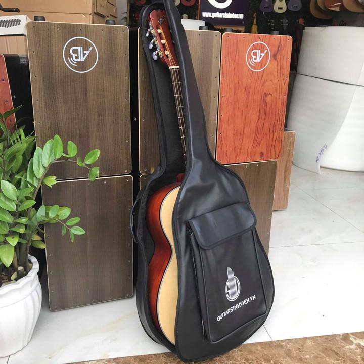 Đàn guitar SVA1 cho người mới tập chơi tặng 6 phụ kiện ( có bao da