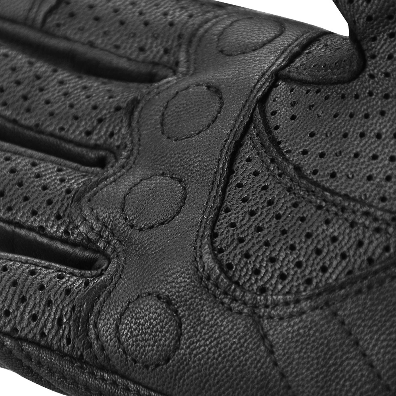 Leather Motorbike Gloves Summer Full Finger Touchscreen for Men Women