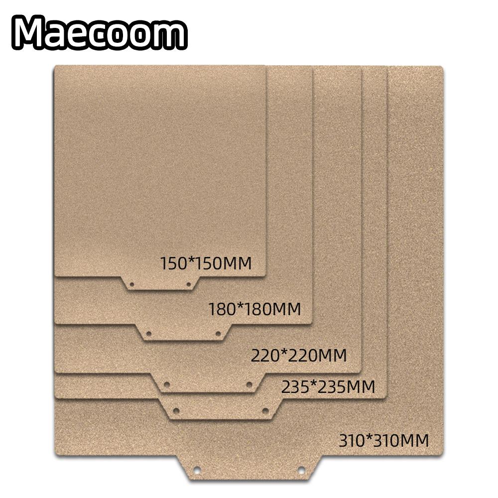 Nâng Cấp Loại Bỏ Tấm Xây Dựng Từ Tính PEI 310/235/220Mm Tấm Thép Lò Xo PEI Flex Dán Trước Giường Nóng Miếng Dán Cho CR10 Ender3V2