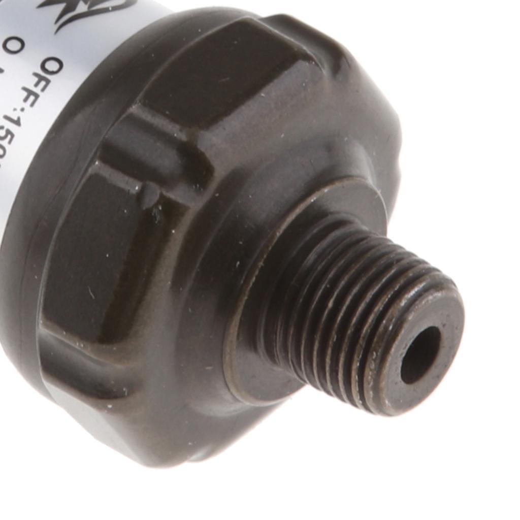 4x Air Pressure Switch Tank Mount Type Thread 1/4'' 1/8'' NPT 12V for Train/Air