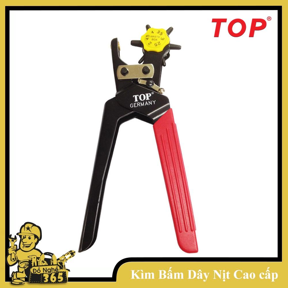 Kìm bấm lỗ dây nịt cao cấp TOP