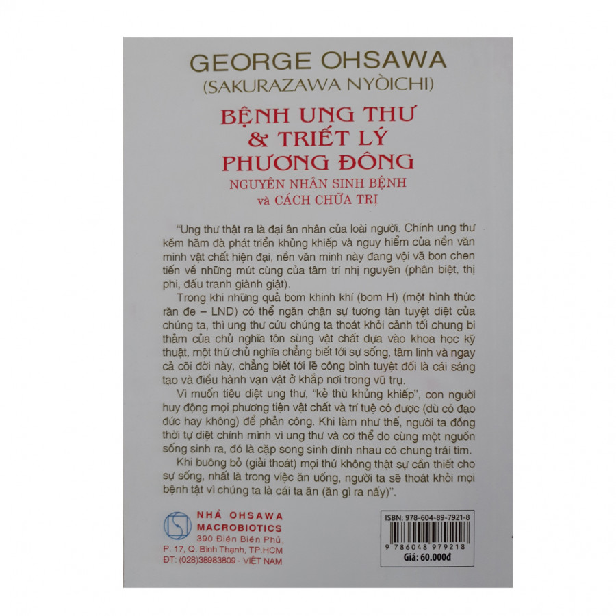 Bệnh Ung Thư &amp; Triết Lý Phương Đông - Nguyên Nhân Sinh Bệnh Và Cách Chữa Trị