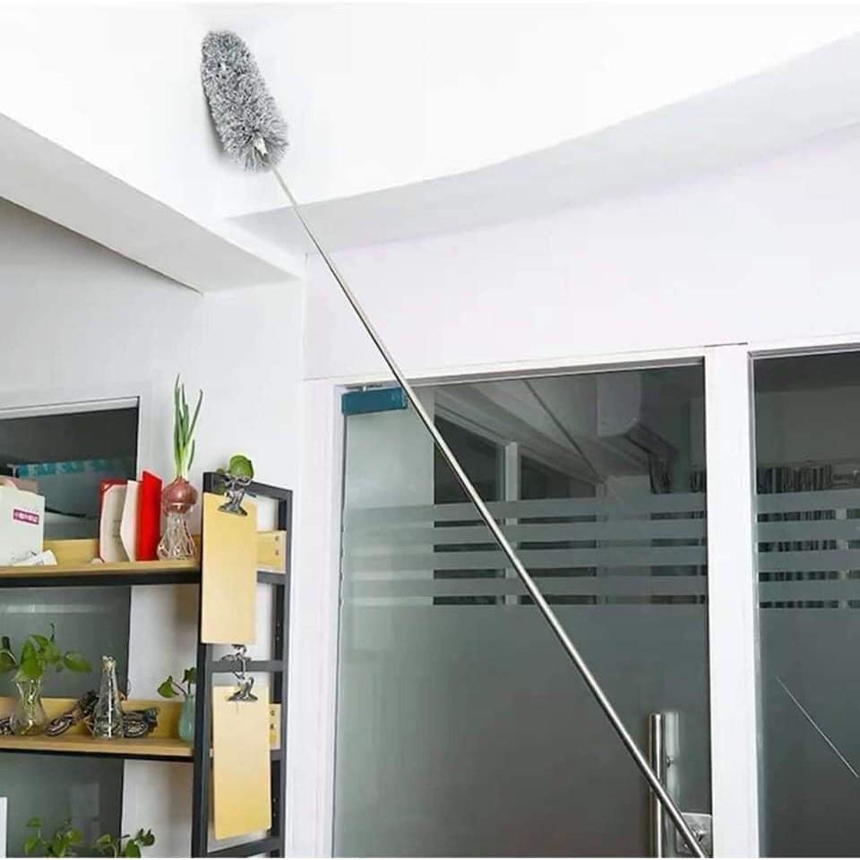 Chổi 282cm Quét Trần Gấp Gọn, Lau Bụi, Quét Trần Nhà Thông Minh