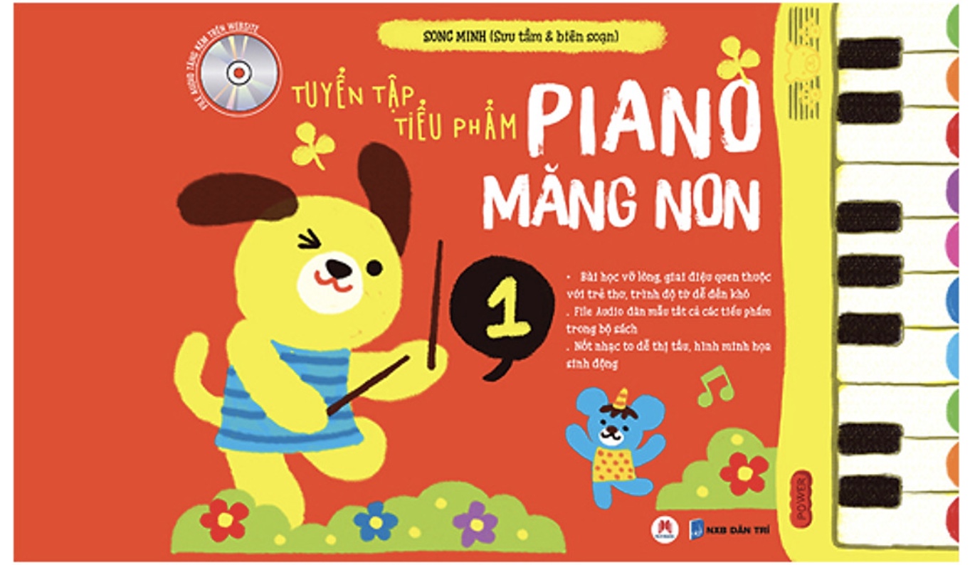 Combo 2 cuốn Tuyển Tập Tiểu Phẩm Piano Măng Non