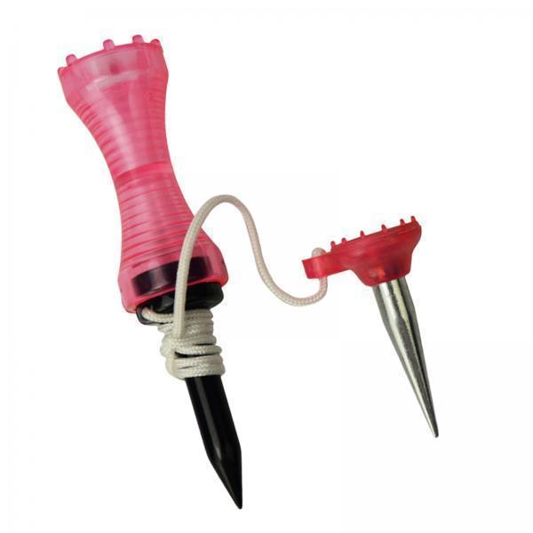 2-5pack 3.2inch Golf Tees Ball Holder Practicing Unbreakable Plastic pink
