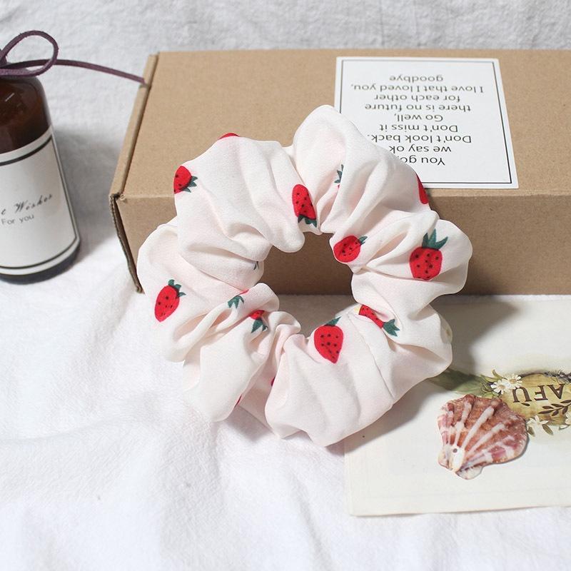 DÂY BUỘC TÓC/ CỘT TÓC SCRUNCHIES 10 cm, HÌNH TRÁI CÂY, ĐÁNG YÊU,NGỌT NGÀO, TIỆN DỤNG, CT.M10