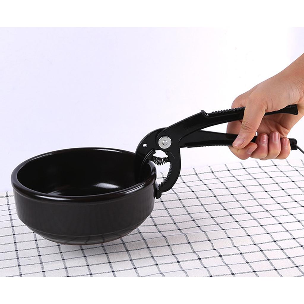 Korean Bowl Clip Plate Dish Pot Clamp Gripper Anti-Scald Kitchen Tools Steel