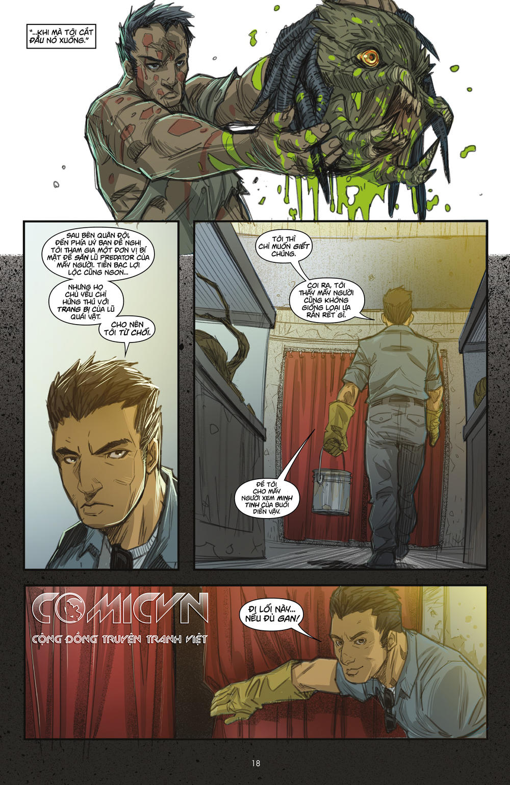 predator: hunters - quái thú săn mồi: thợ săn chapter 1.1 13