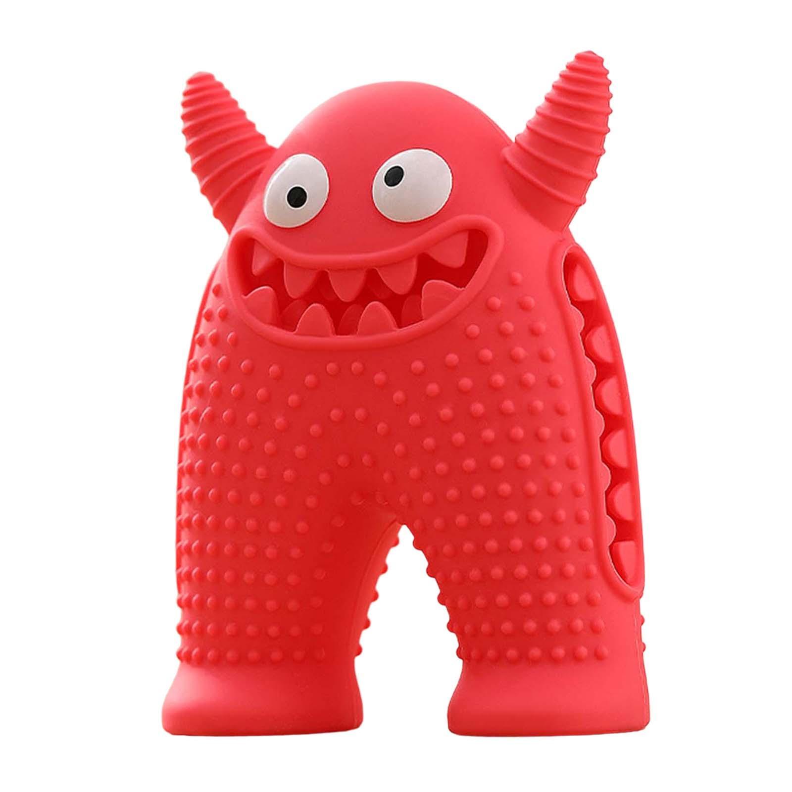 Dog Chew Toys Squeaky Dog Toy for Boredom Durable Cleaning Toy Educational Foraging Toy Sound Toy Interactive Dog Toys for Medium Small Dogs