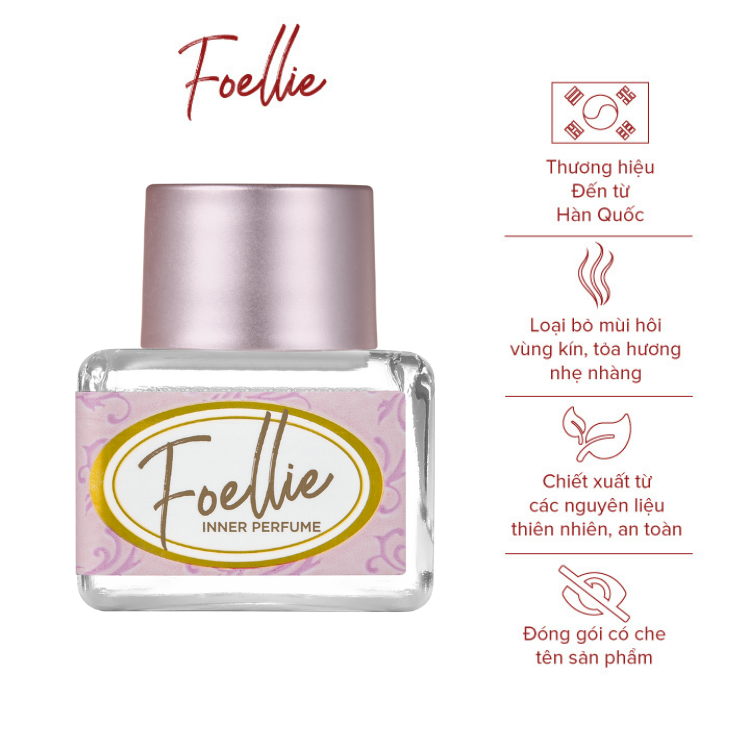 Nước Hoa Vùng Kín Foellie Hương Tuileries 5ml - Eau de Tuileries Inner Perfume 6180