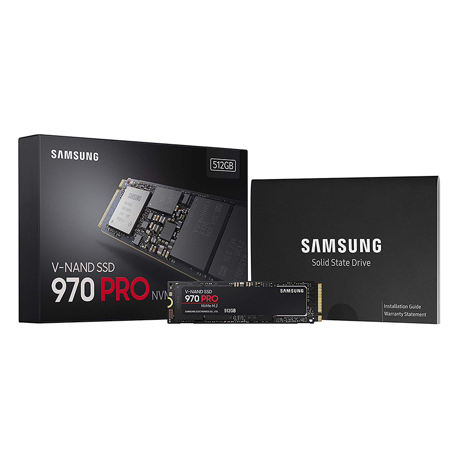 Ổ Cứng SSD Samsung 970 Pro MZ-V7P512BW 512GB NVMe M.2 2280 - Hàng Nhập Khẩu