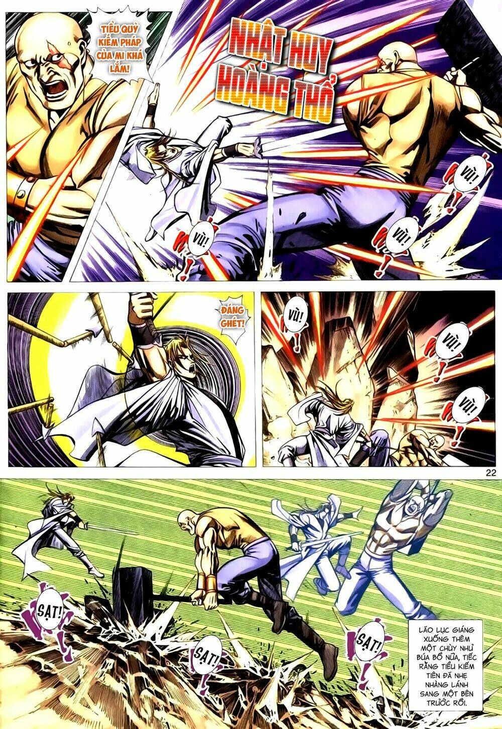 túy quyền tiền truyện chapter 21 22