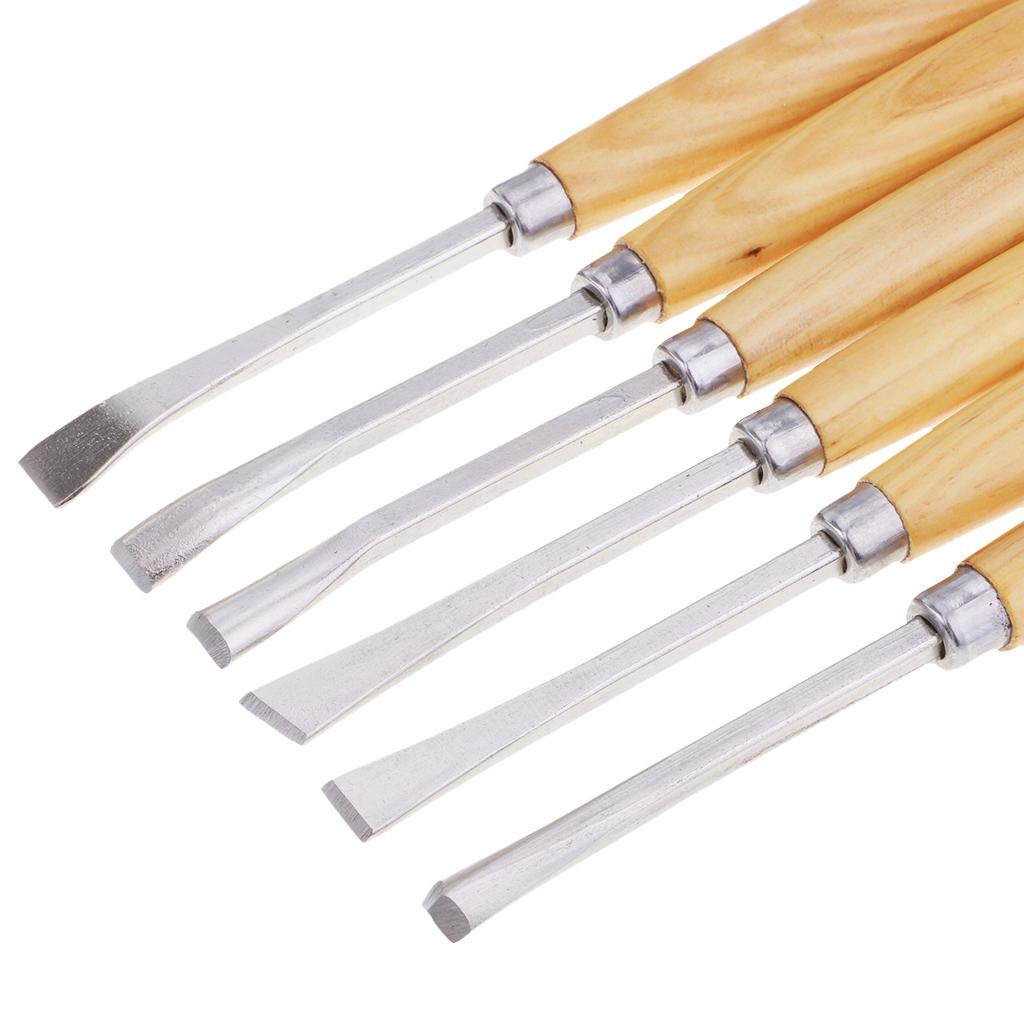 6pcs/set Woodcut Knife Wood Carving Tools Woodworking Hobby Arts Crafts DIY