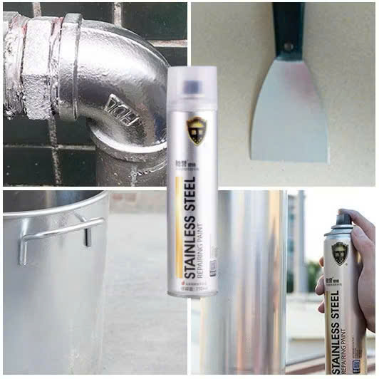 Sơn Xịt Màu Crom Loại Xịn - Độ Bám Dính Cao, Chịu Nhiệt Tốt, Chuyên Dụng Cho Sắt Thép &amp; Xe Cộ