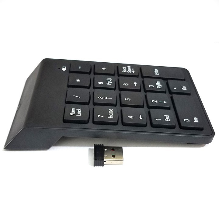 Bàn phím số không dây Mini Numeric Keypad