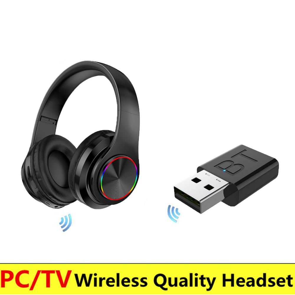Truyền Hình Tai Nghe Không Dây Kết Nối USB Bộ Nhẹ Bao Gồm Televison Máy Phát Âm Thanh-Lý Tưởng Cho Tư Nhân Xem