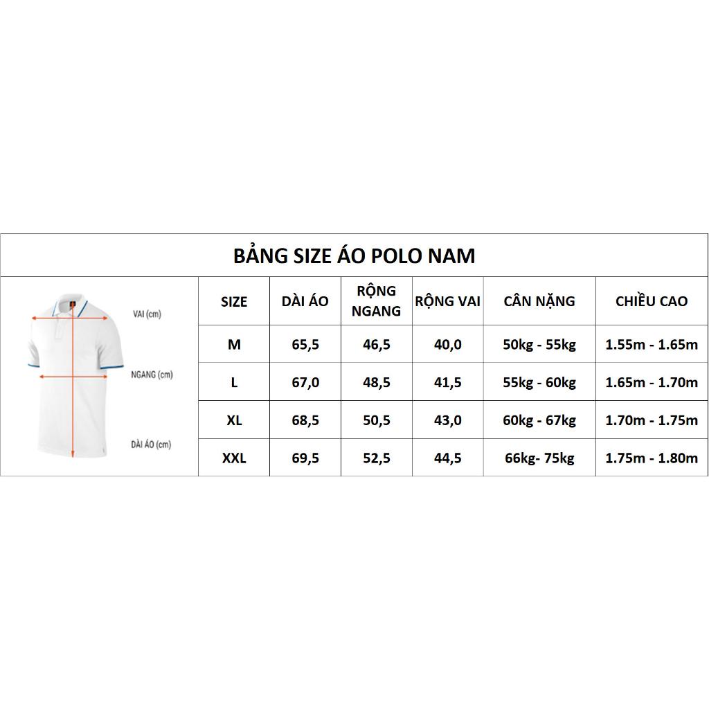 Áo nam polo màu xanh da trời nhạt dáng đẹp cá sấu Poly trơn ngắn tay cao cấp có cổ GIFASHION MPR30317