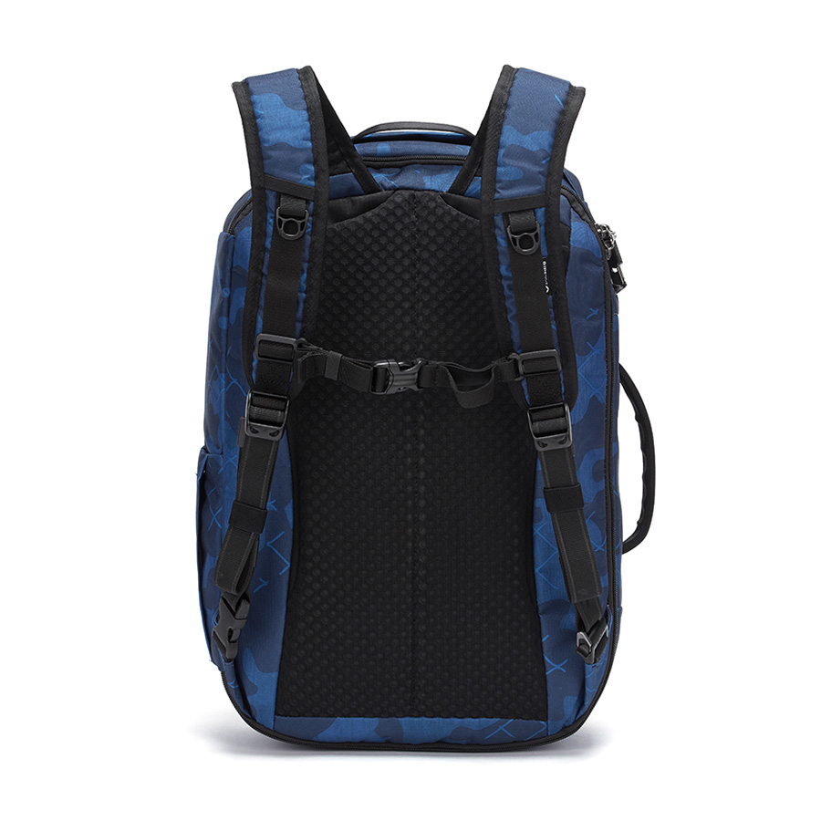 Balo Pacsafe Vibe 28L PACSAFE - ÚC : Hệ thống khóa kéo có thể khóa chống cắt trộm Dây đeo chống cắt, có thể neo vào một vật cố định để bảo vệ túi