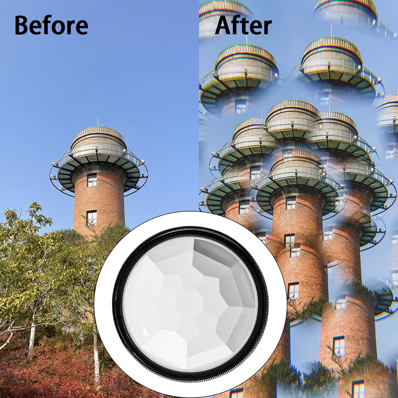 49mm  Lens Filter Kaleidoscope  Mobile Phones Filter