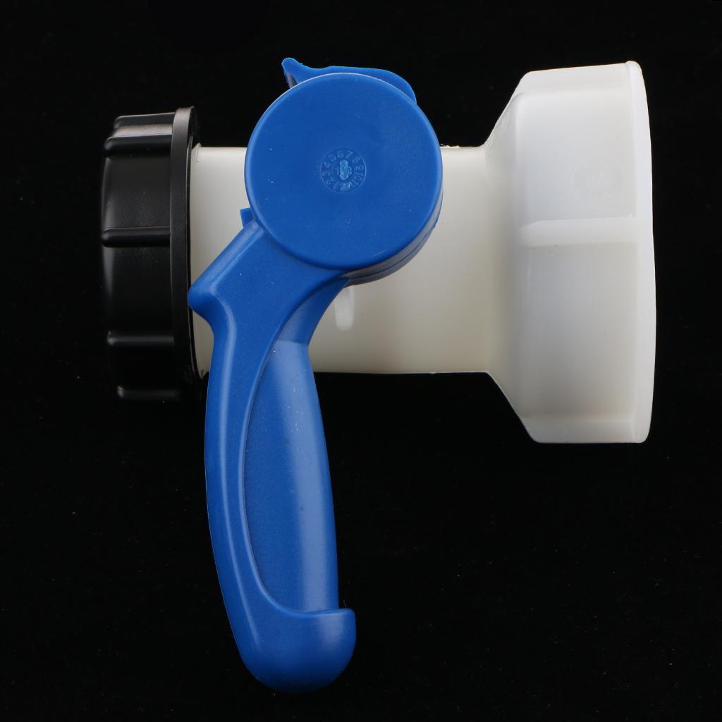 3pcs IBC Tote Tank Ball Valve Drain Adapter  Interface, IBC Ton Barrel Valve