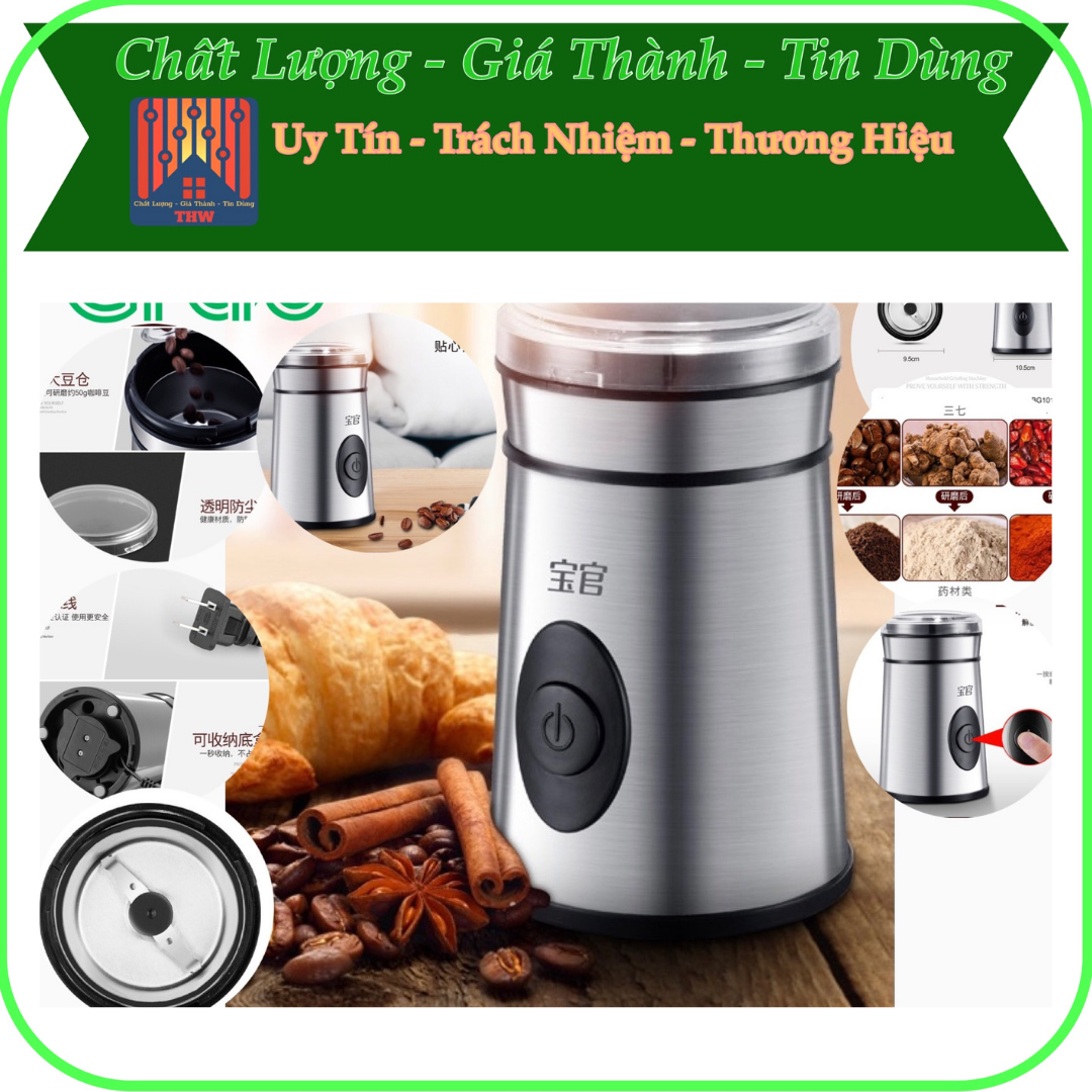 |THW| Máy Xay Các Loại Hạt &amp; Cà Phê inox 304 (Xay mọi loại hạt)