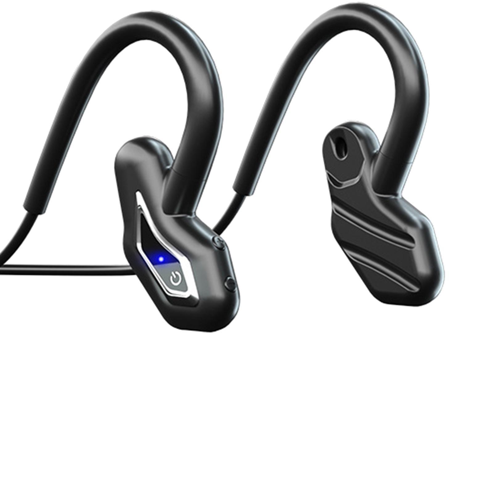 Bone Conduction Headphones Waterproof Stereo Hi-Fi Sound