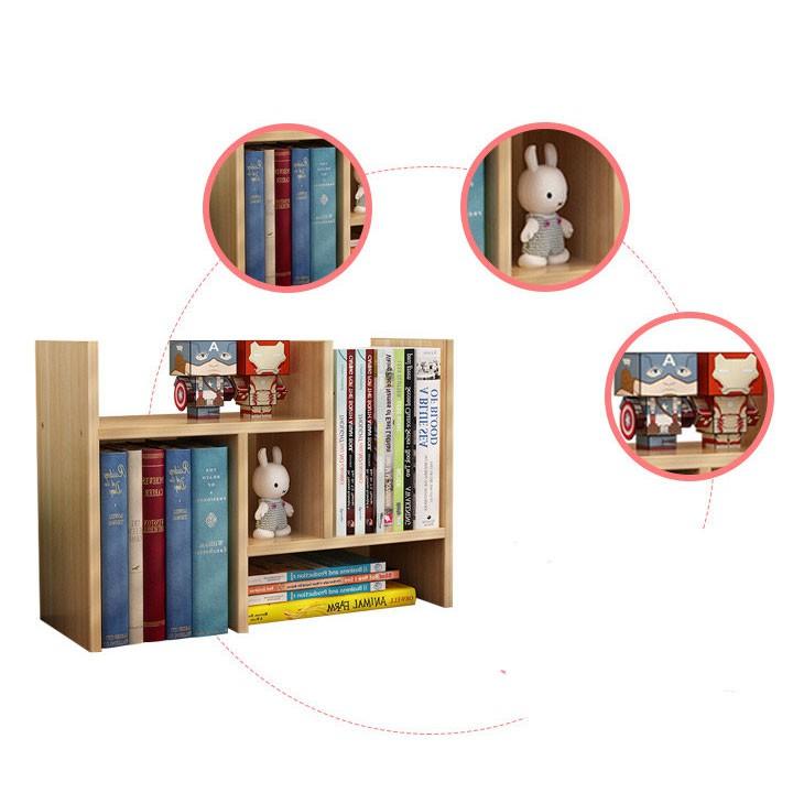 Kệ gỗ để sách 5 ngăn