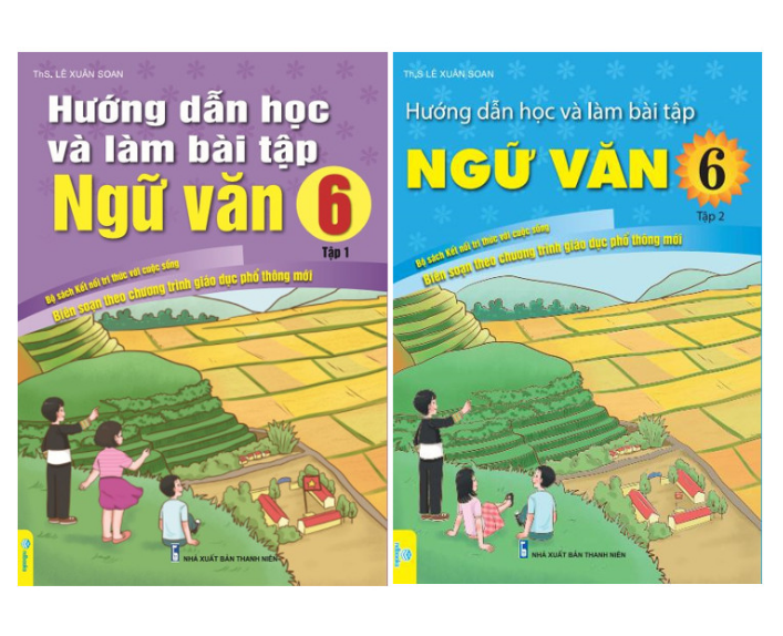 Sách - Combo 2 cuốn Hướng Dẫn Học Và Làm Bài Tập Ngữ Văn 6