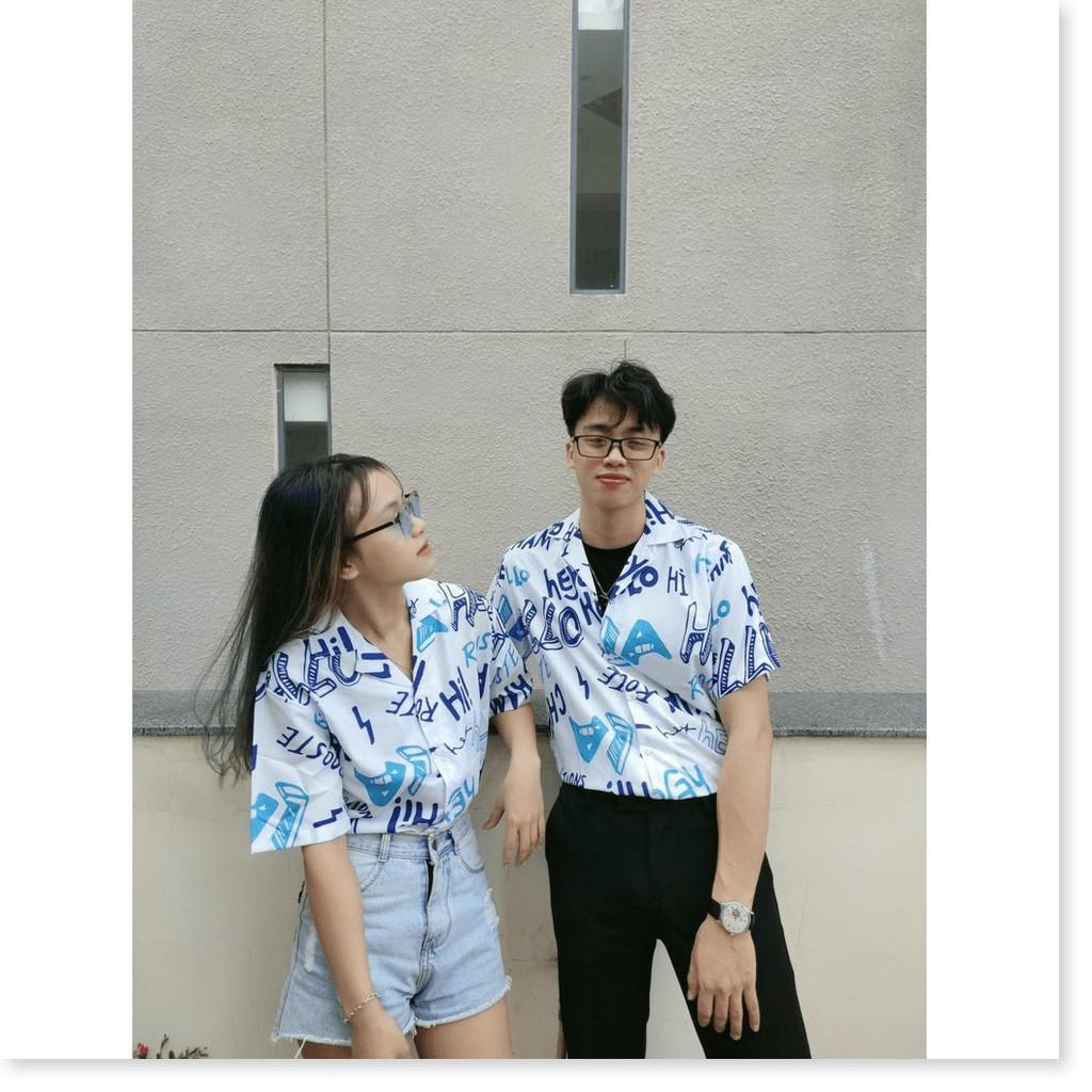 ÁO SƠ MI NAM NỮ,THIẾT KẾ HỌA TIẾT SIÊU NGẦU,ĐẶC BIỆT LÀ CHẤT LIỆU VÃI THOÁNG MÁT THỜI TRANG KME.STORE