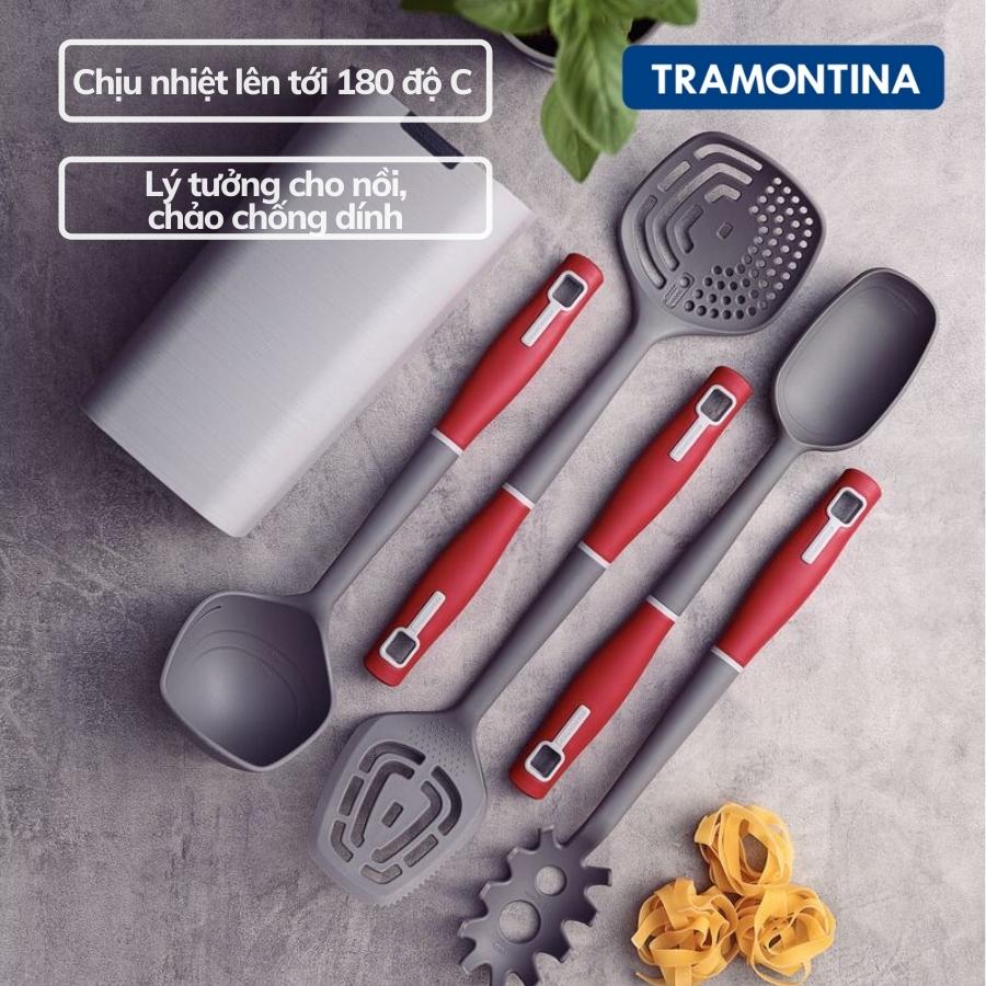Xẻng Xào Tramontina VERANO 34cm Bằng Nhựa PA Cao Cấp Chịu Nhiệt Nhập Khẩu Brazil