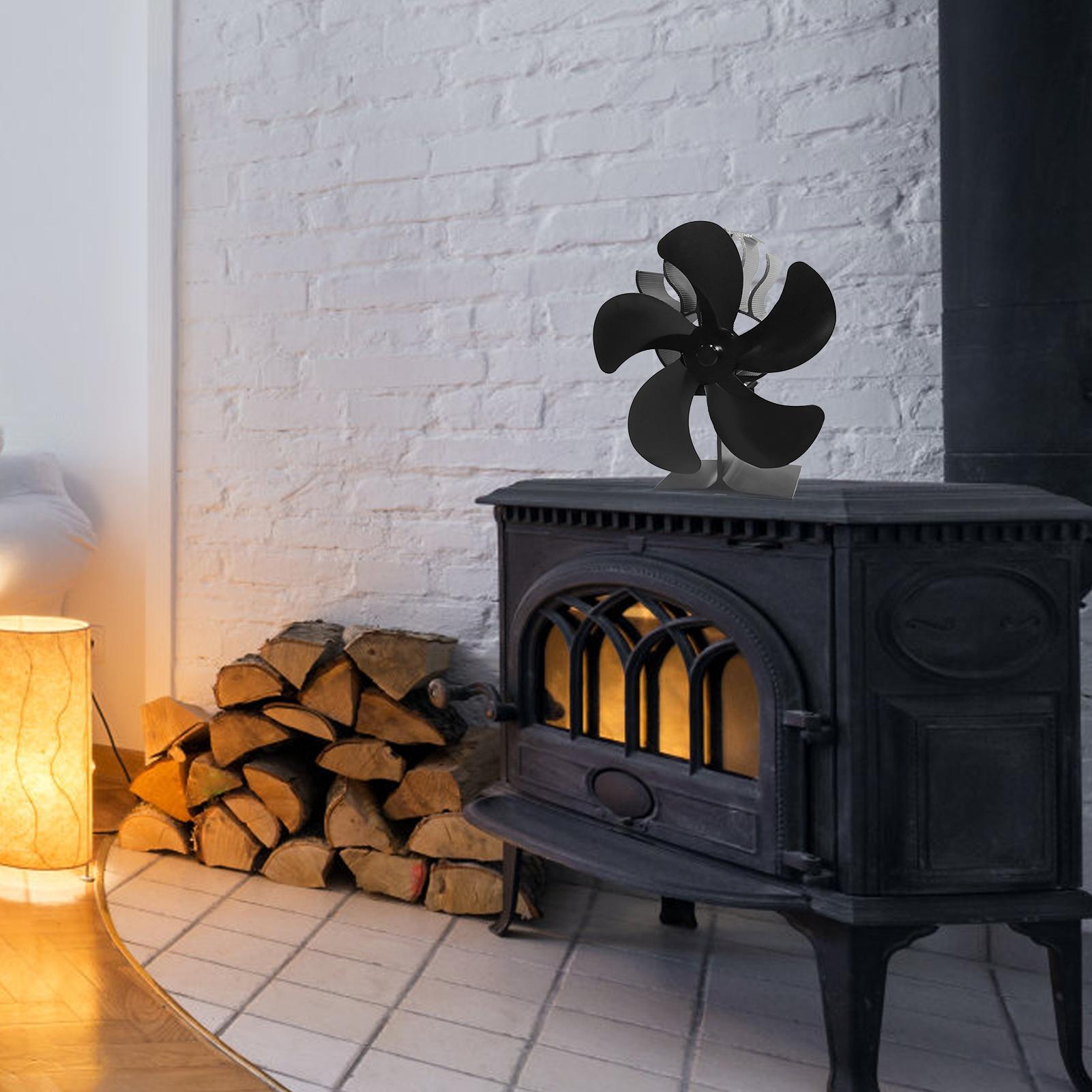 Quạt Lò Sưởi Chạy Bằng Điện Không Gây Tiếng Ồn Cho Bếp Gas