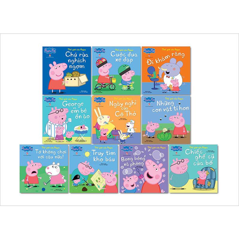 Thế giới của Peppa ( Bộ 10 Cuốn ) - Bản Quyền