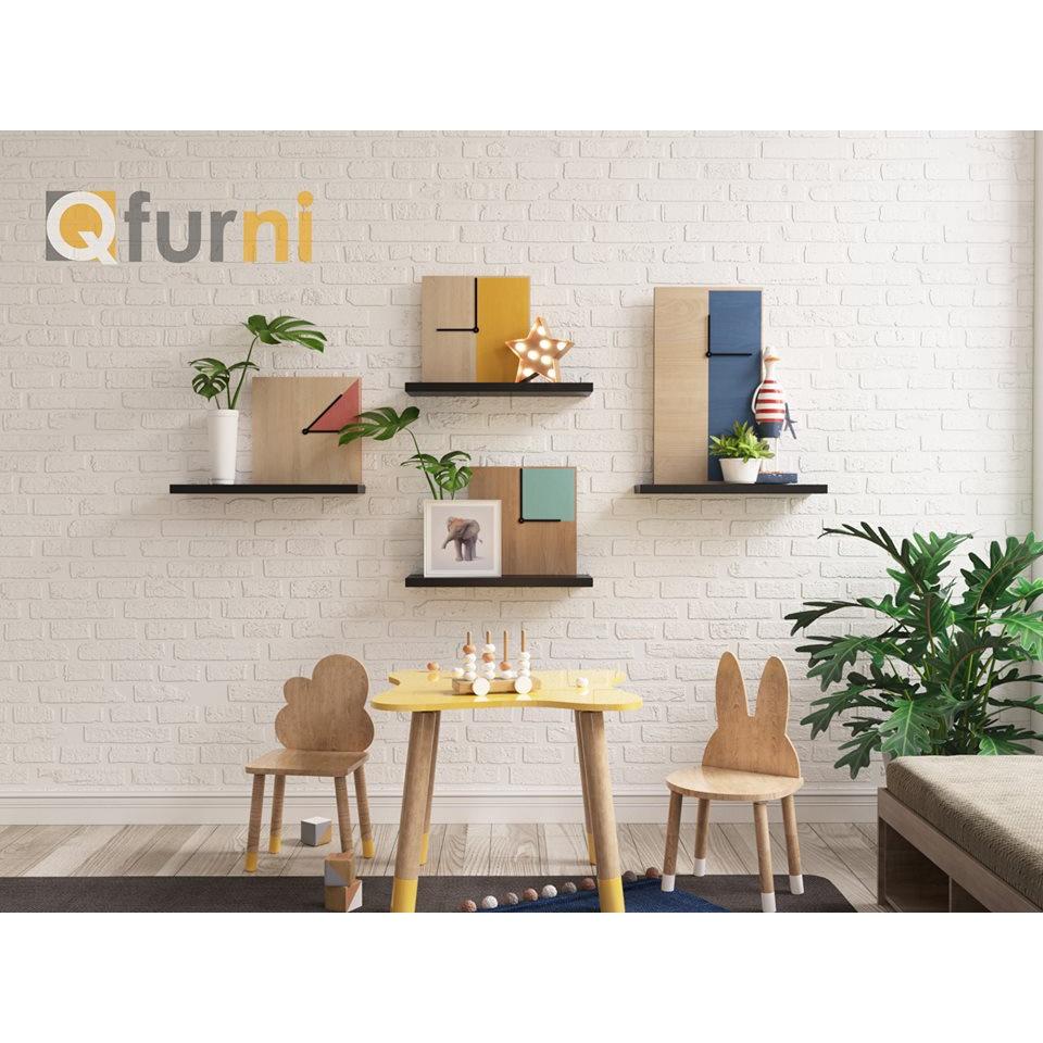 Kệ Treo Tường Cực Rẻ Gỗ Lõi Xanh Chống Ẩm 1 Thanh Ngang sâu 1-Có Nhiều Kích Thước
