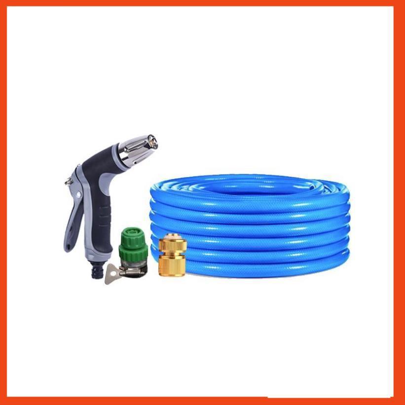 Bộ dây vòi xịt nước rửa xe,tưới cây tăng áp 3 lần 20m 206817