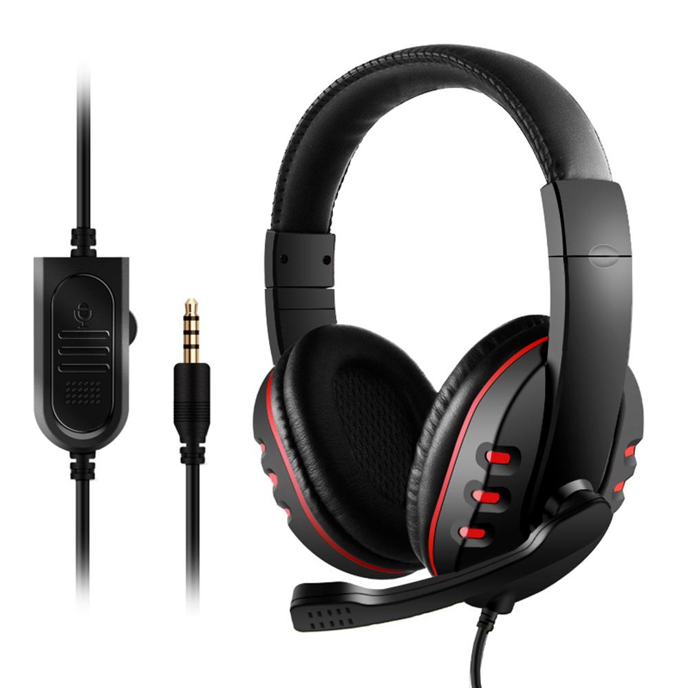 Chất Lượng Tốt Trên Tai Tai Nghe Game Thủ Stereo Bass Sâu Tai Nghe Chơi Game Chụp Tai Kèm Micro Cho Máy Tính Máy Tính Laptop Notebook