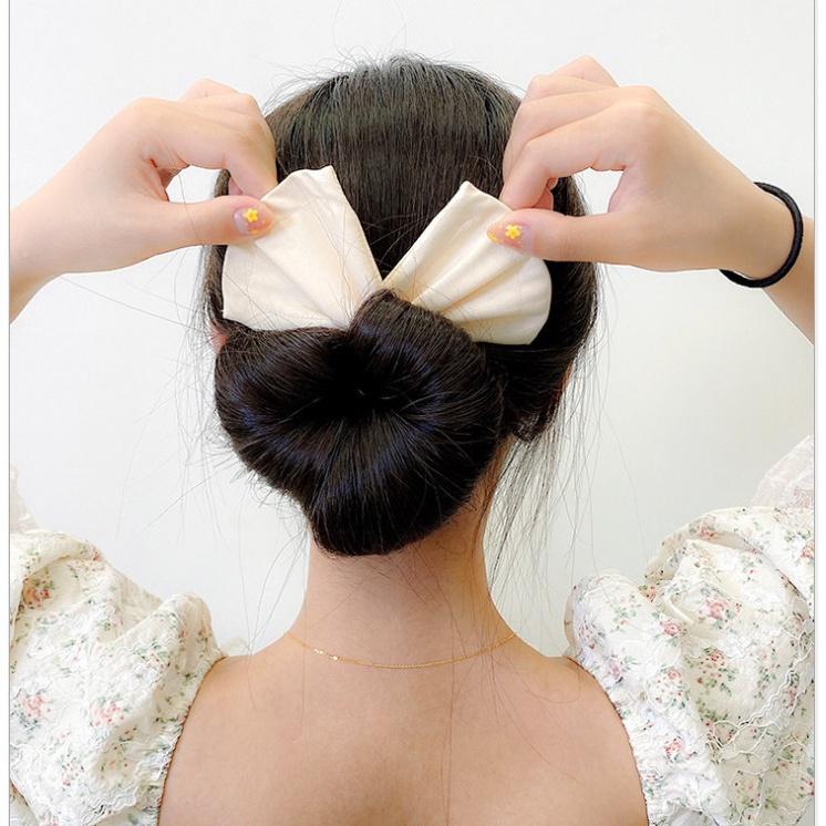 Búi Tóc Nơ Tiện Dụng Hợp Thời Trang