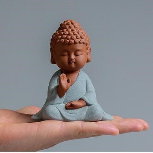 Tượng Phật Thiền Ấn Chỉ Tam Thế_Tặng Kèm Vòng Tay Chuỗi Hạt Bồ Đề