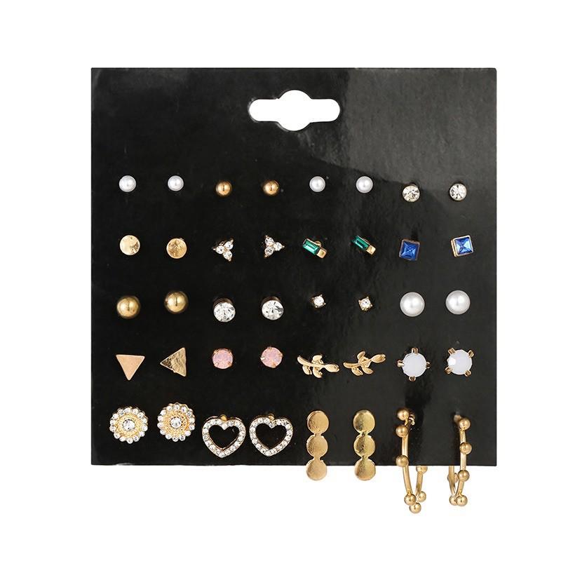 Set 20 đôi Khuyên tai xinh iu