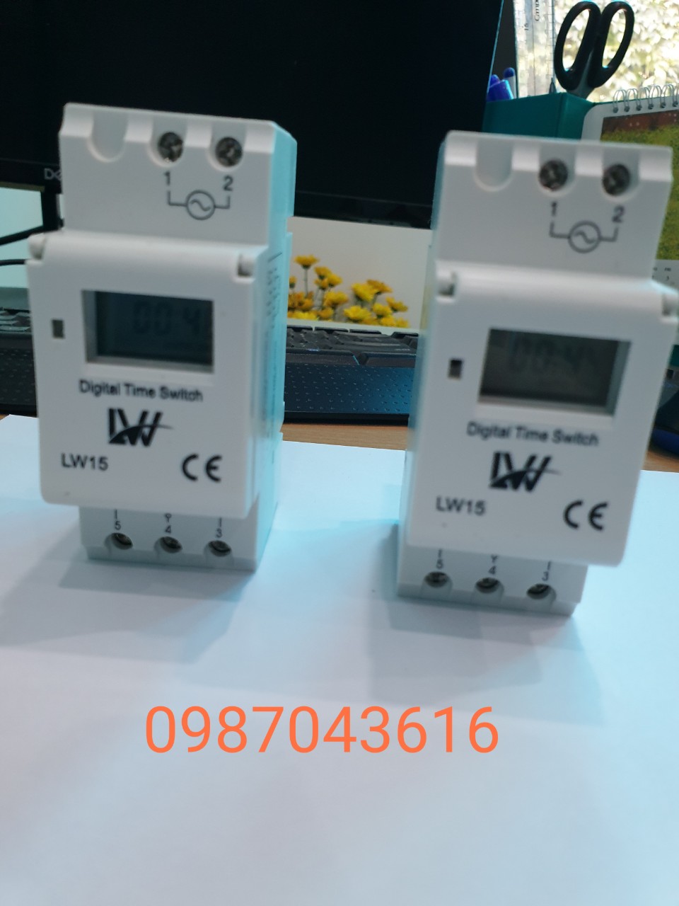 Timer thời gian thực 24H  LW16A, công tắc hẹn giờ điện tử