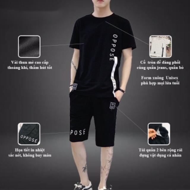 Đồ bộ thể thao , set bộ thể thao tập gym mang ở nhà hay đi chơi đều đẹp , đồ bộ nam phong cách trẻ trung
