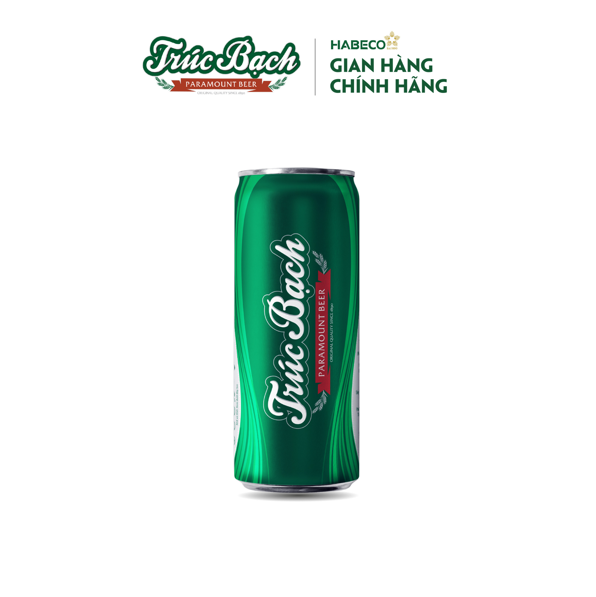 Bia Trúc Bạch - Thùng 24 lon 330ml - Phiên bản Tết