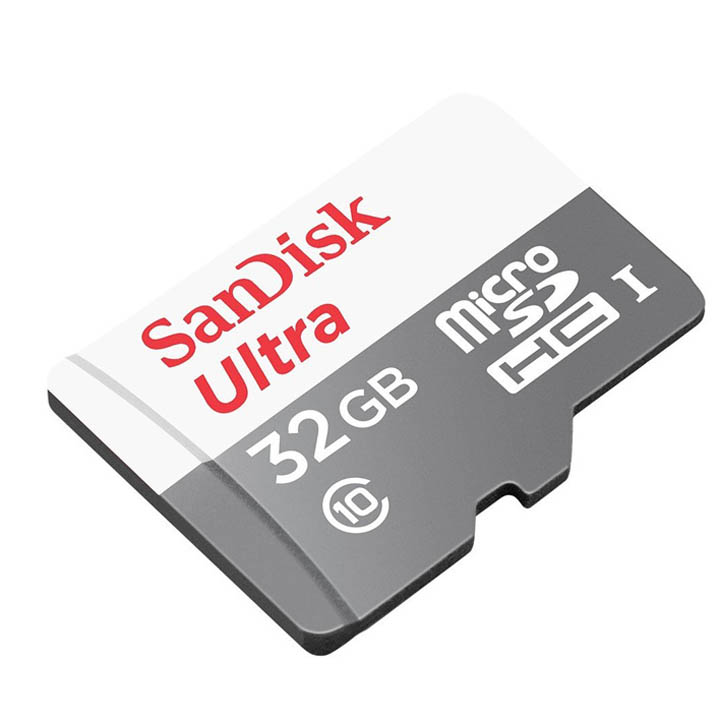 Thẻ nhớ SDHC Sandisk Ultra 32GB tốc độ 100MB/s UHS-I hàng chính hãng