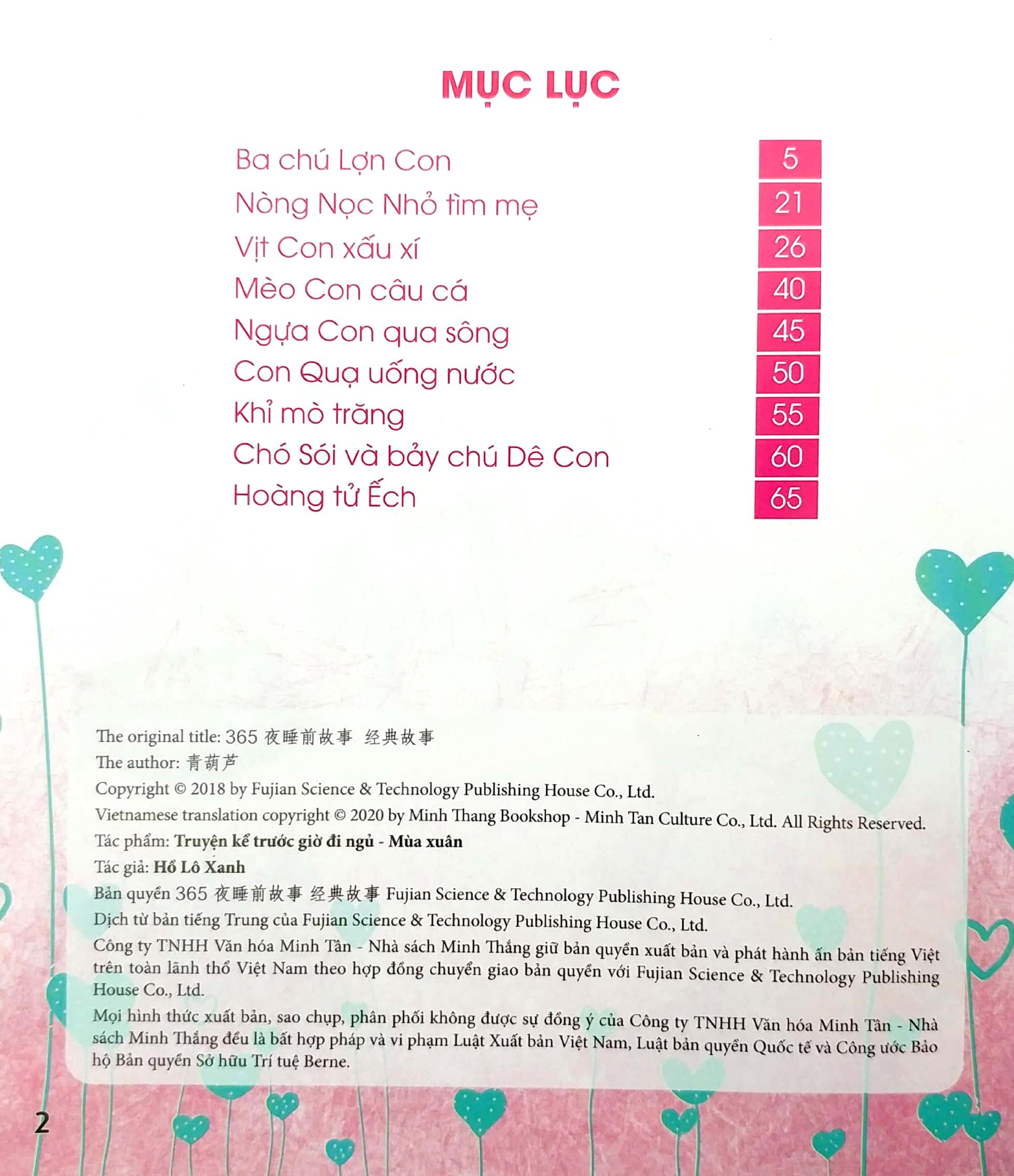 Truyện Kể Trước Giờ Đi Ngủ - Mùa Xuân (Tái Bản)