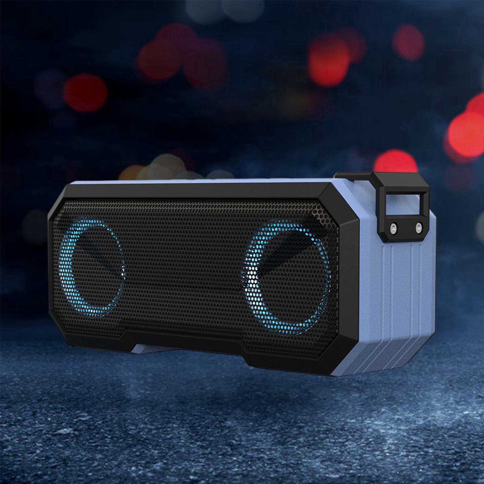 Portable  Bluetooth Speakers Dual Pairing Heavy Bass for